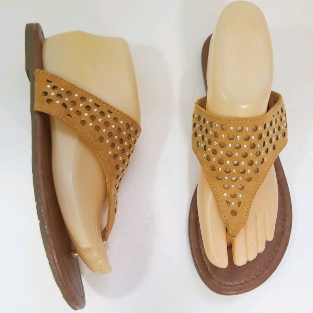 New Bahama Bay cut out studded sandals 8